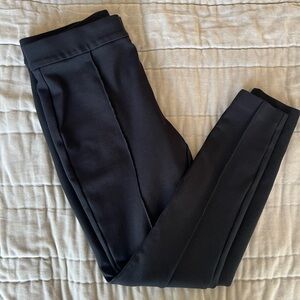 LOFT Ponte Leggings w/side zip - Size 8